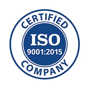 ISO 9001:2015 certified